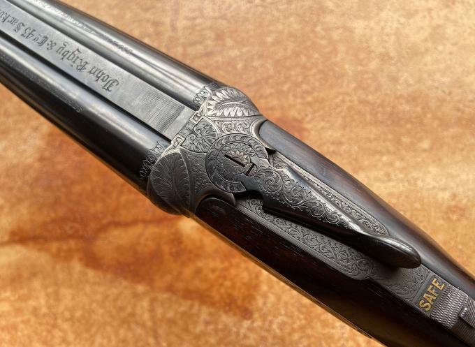 Four Rigby Rifle Types