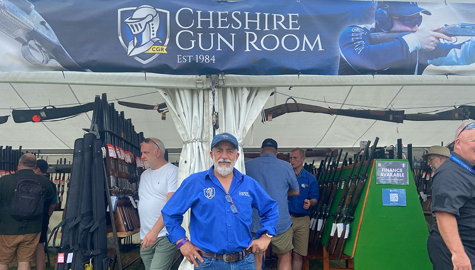 John Farrugia of the Cheshire Gun Room.